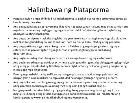 plataporma para sa kabataan